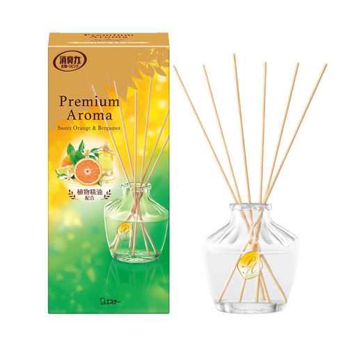Premium Aroma Diffuser Sticks - Sweet Orange & Bergamot